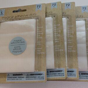Crafter's Square Magical Adhesive Dots - 6 Packs New Unused